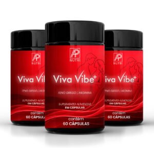 LIBIDO - Viva Vibe + (60 Cápsulas) - 3 UNIDADES