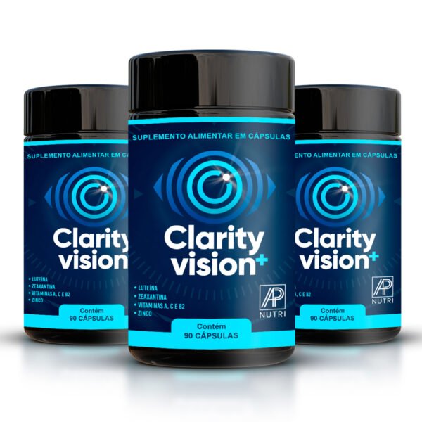 PROTEÇÃO OCULAR - Clarity Vision+ (90 Cápsulas) - 3 UNIDADES